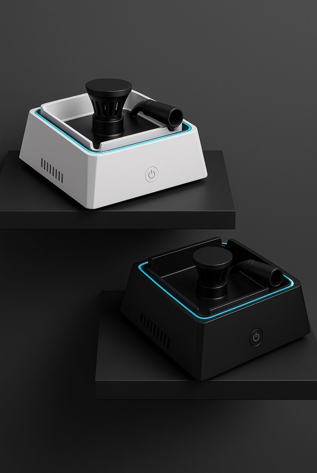 Der LuxAsh ® - Aschenbecher mit Luftreiniger